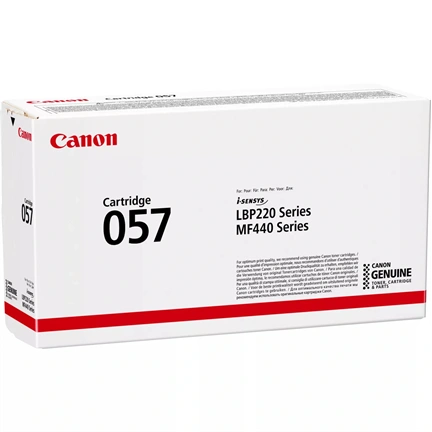 Toner Canon 057 Black 3100 lap