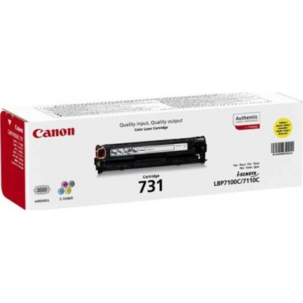 Toner Canon 731 Yellow