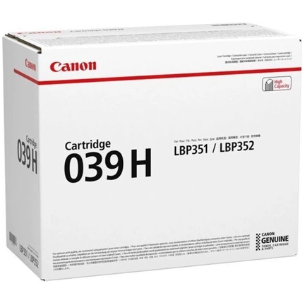 Toner Canon CRG-039H Black