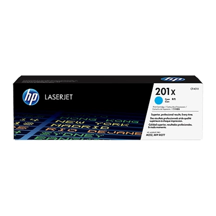 Toner HP 201X Cyan (CF401X)