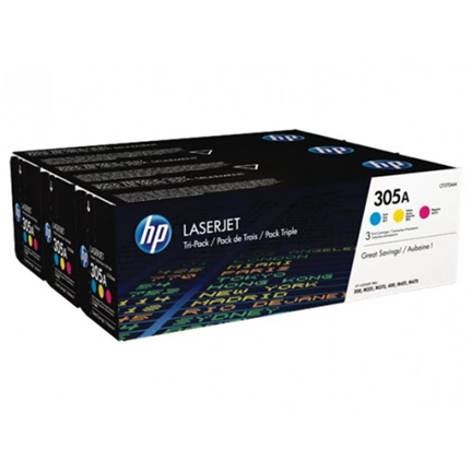 Toner HP 305A C/M/Y Pack (CF370AM)
