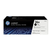 Toner HP 36A Black dual pack 2x2000lap LaserJet P1505