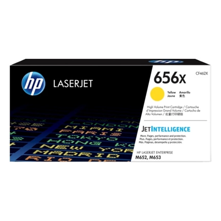 Toner HP 656X Higy Yield Yellow (CF462X)