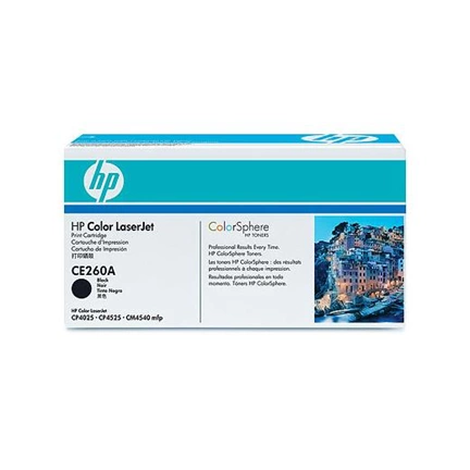 Toner HP CE260A Black