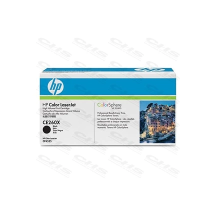 Toner HP CE260X Black