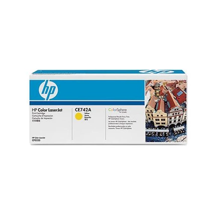 Toner HP CE742A Yellow