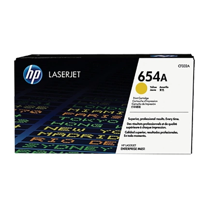 Toner HP CF332A (654A) Yellow