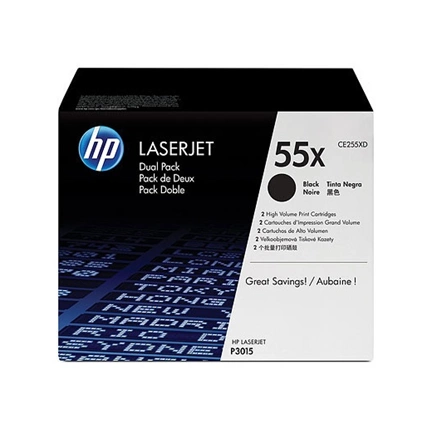 Toner HP No55X Black 2pack (CE255XD)