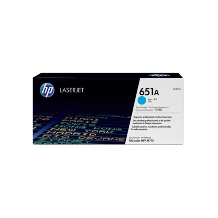 Toner HP No651A Cyan (CE341A)