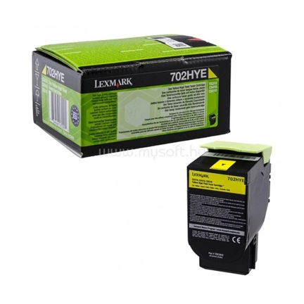 Toner Lexmark 702HYE Yellow 3000old CS310/CS410 Corporate