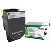 Toner Lexmark 71B20K0 (Fekete, 3k, F/ CS317dn, CS417dn, CX317dn, CX417de)