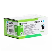 Toner Lexmark 802HC Cyan 3000old for CX310/410 Ret. Prog. 80C2HCE