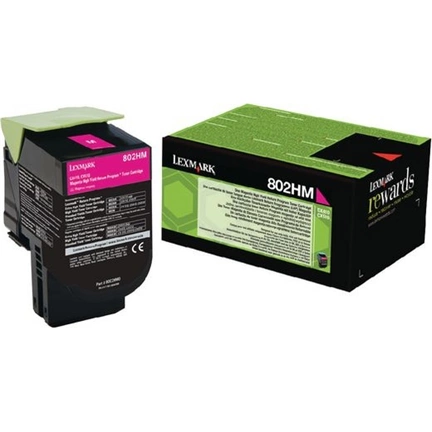 Toner Lexmark 802HME Magenta 3000old for CX310 Corporate