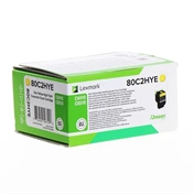 Toner Lexmark 802HY Yellow 3000old for CX310/410 Ret. Prog. 80C2HYE