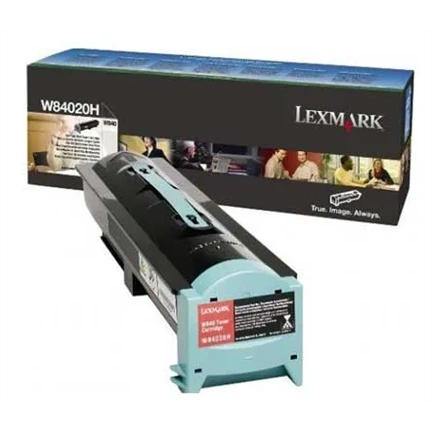 Lexmark W84020H Black 30K PGS F/ W840 Toner