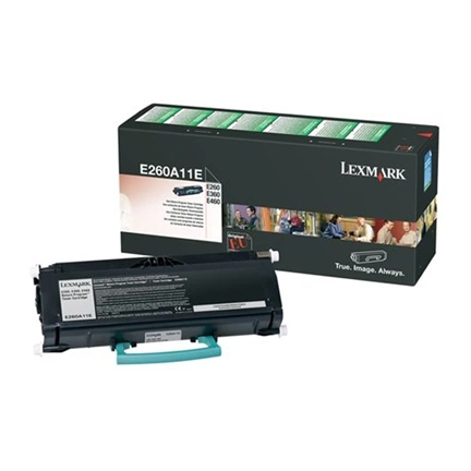 Toner Lexmark E26X/E36X/E46X 3.5K Black (3500 oldal)