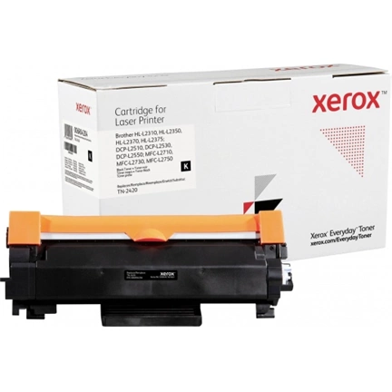 Toner Xerox Everyday Utángyártott Toner Black cartridge, Brother TN-2420 Brother HL-L2310, HL-L2350, HL-L2370, HL-L2375 Toner Xerox Everyday Utángyártott Toner Black cartridge, Brother TN-2420 Brother HL-L2310, HL-L2350, HL-L2370, HL-L2375
