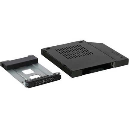 ToughArmor 2.5" SSD / HDD Hot-Swap SATA Mobile Rack for 12.7mm Slim CD/DVD-ROM Optical Bay ToughArmor 2.5" SSD / HDD Hot-Swap SATA Mobile Rack for 12.7mm Slim CD/DVD-ROM Optical Bay
