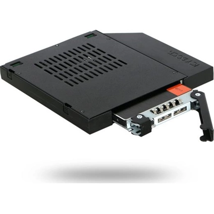 ToughArmor 2.5" SSD / HDD Hot-Swap SATA Mobile Rack for 12.7mm Slim CD/DVD-ROM Optical Bay ToughArmor 2.5" SSD / HDD Hot-Swap SATA Mobile Rack for 12.7mm Slim CD/DVD-ROM Optical Bay