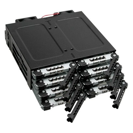 ToughArmor MB998SP-B 8x2.5" SATA HDD Hot Swap Mobile Rack