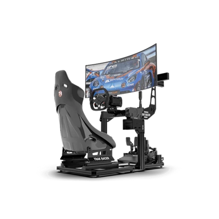 Trak Racer Szimulátor cockpit - TR40S (RIG, max: 10Nm, moduláris, ülés nélküli, fekete)