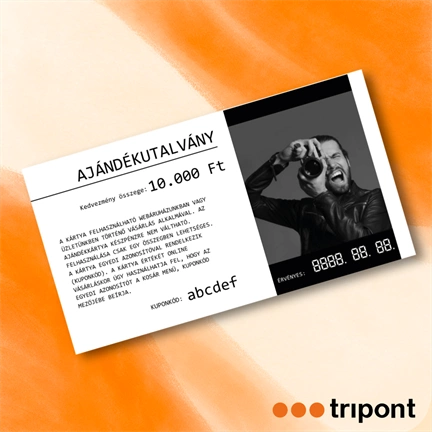 Tripont Ajándékutalvány 10.000 Ft