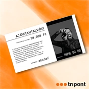 Tripont Ajándékutalvány 80.000 Ft