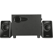 Trust Avora 2.1 Subwoofer Speaker Set jack 18W fekete hangszóró