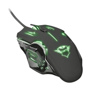 Trust Egér Gamer - GXT 108 Rava (Optikai érzékelő; 2000DPI; 6 gomb; RGB LED; gumizott külső; fekete) Trust Egér Gamer - GXT 108 Rava (Optikai érzékelő; 2000DPI; 6 gomb; RGB LED; gumizott külső; fekete)