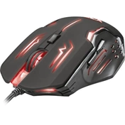 Trust Egér Gamer - GXT 108 Rava (Optikai érzékelő; 2000DPI; 6 gomb; RGB LED; gumizott külső; fekete) Trust Egér Gamer - GXT 108 Rava (Optikai érzékelő; 2000DPI; 6 gomb; RGB LED; gumizott külső; fekete)