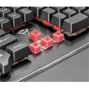 Trust GXT 860 Thura USB angol gaming billentyűzet fekete