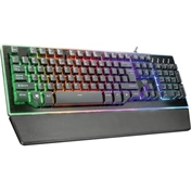 Trust GXT 860 Thura USB angol gaming billentyűzet fekete