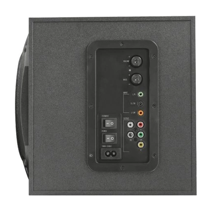 Trust Hangszóró 5.1 - Vigor (75W RMS; hangerőszab.; 3,5mm jack; 230V; fekete)