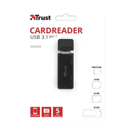 Trust Nanga Card Reader USB 3.1 kártyaolvasó