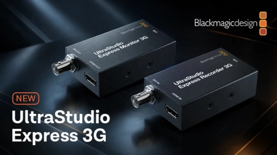 Új korszak a hordozható videós munkafolyamatokban: Megérkezett az UltraStudio Express 3G