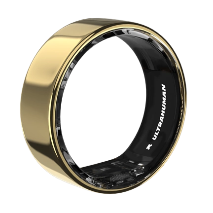 Ultrahuman Ring Air - Smart Ring, Charger, USB Cable / Size-07- Air_Arany