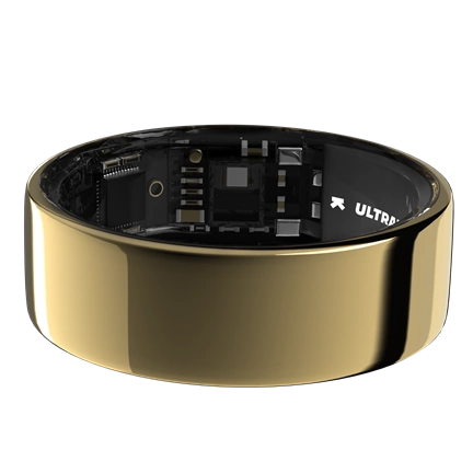Ultrahuman Ring Air - Smart Ring, Charger, USB Cable / Size-08- Air_Arany