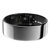 Ultrahuman Ring Air - Smart Ring, Charger, USB Cable / Size-11- Air_Ezüst