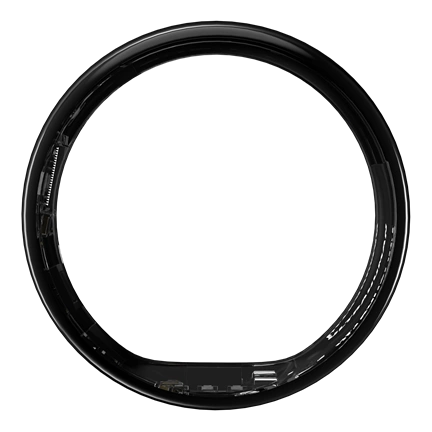 Ultrahuman Ring Air - Smart Ring, Charger, USB Cable / Size-11- Aster_Air_Fekete