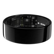 Ultrahuman Ring Air - Smart Ring, Charger, USB Cable / Size-11- Aster_Air_Fekete