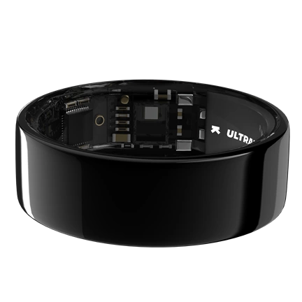 Ultrahuman Ring Air - Smart Ring, Charger, USB Cable / Size-11- Aster_Air_Fekete