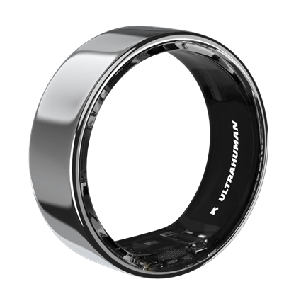Ultrahuman Ring Air - Smart Ring, Charger, USB Cable / Size-12- Air_Ezüst