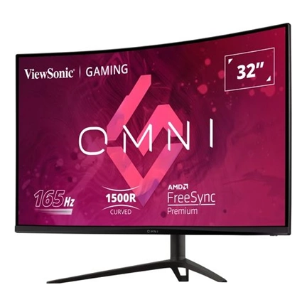 VIEWSONIC VX3218-PC-mhdj 31,5" ívelt 1500R VA FHD 165Hz HAS