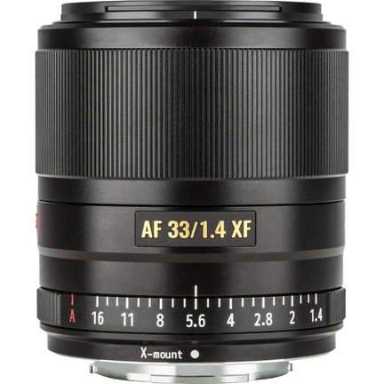 VILTROX 33mm F1.4 AF Fujifilm X Black