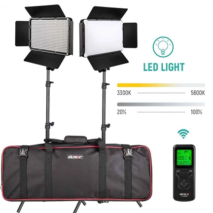 VILTROX VL-D640T LED Light Duo Kit