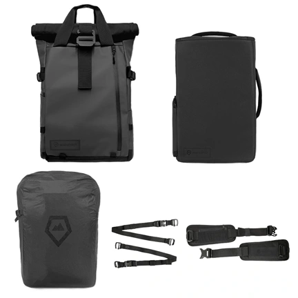 WANDRD PRVKE 21L Black Pro Photography Bundle V3