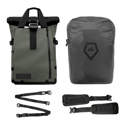 WANDRD PRVKE 21L Green Travel Bundle V3
