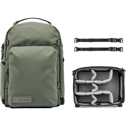 WANDRD PRVKE 31L POCKET PHOTO BUNDLE WASATCH GREEN