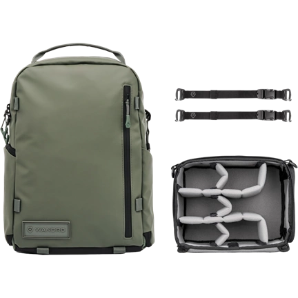 WANDRD PRVKE 31L ZIP PHOTO BUNDLE WASATCH GREEN
