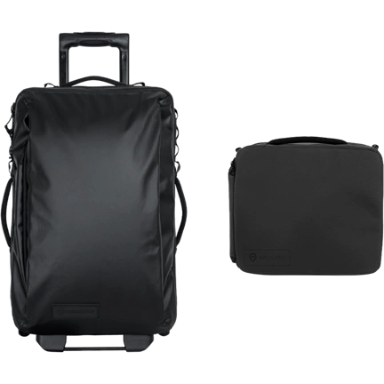 WANDRD TRANSIT CARRY-ON ROLLER PHOTO BUNDLE BLACK